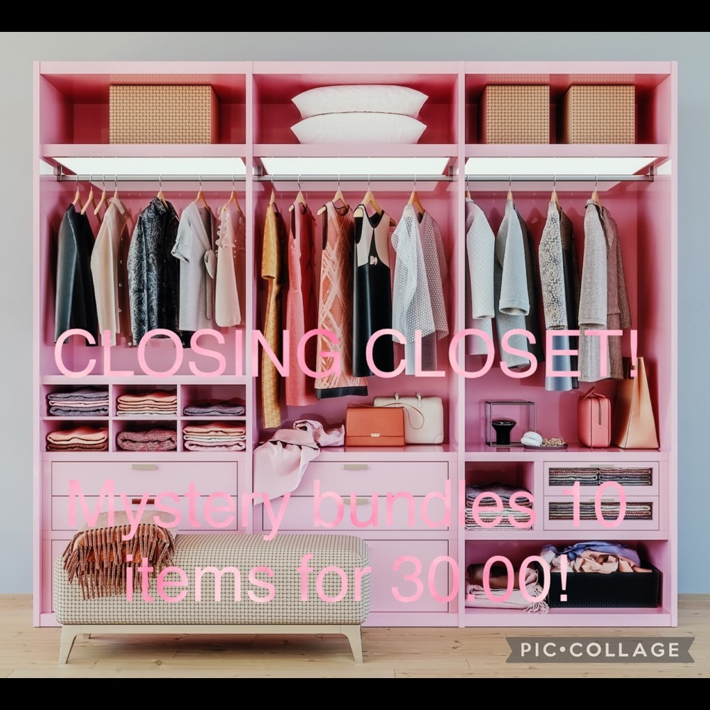 Mystery bundle closing closet!